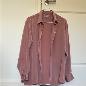 Mario Ferrari || Pink Button-Up Shirt